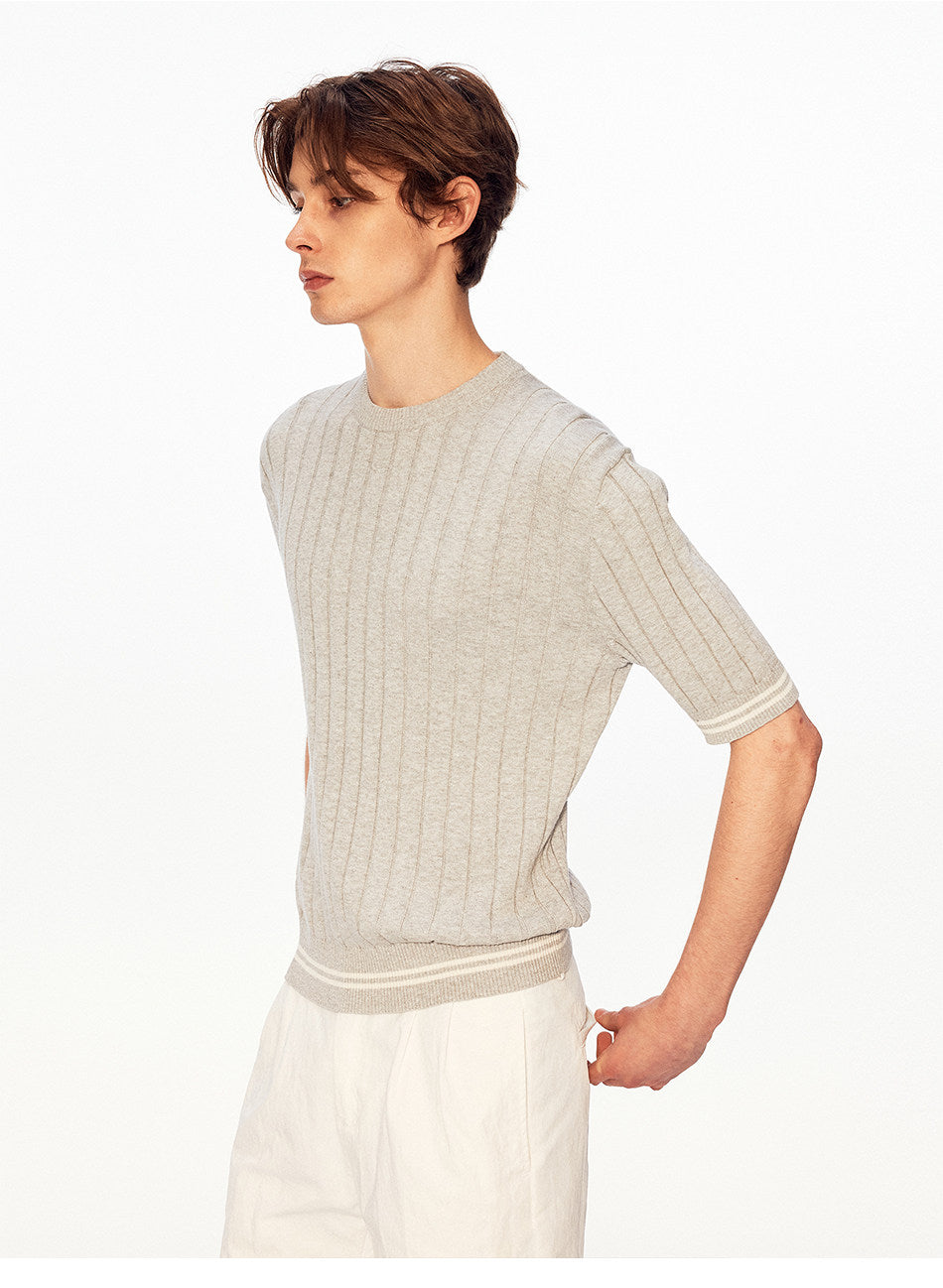 Loose-fit Non-slip Knitted Shirt