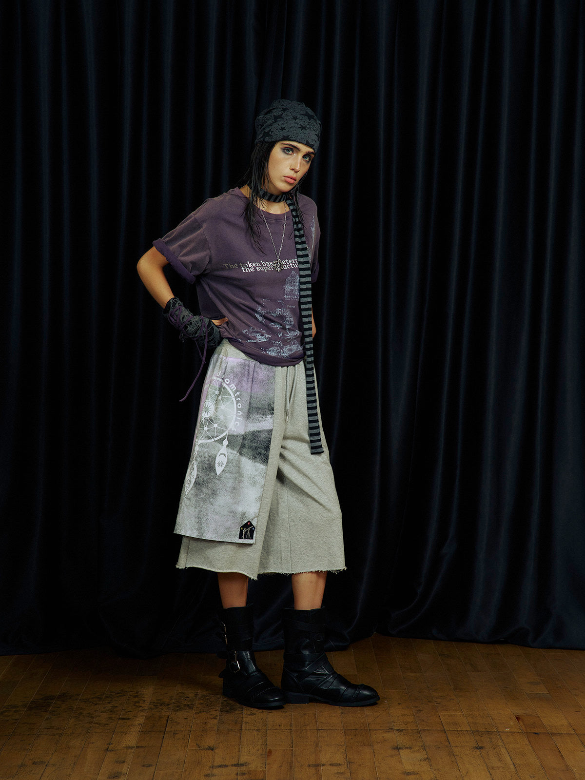 Drawstring Waist Shorts