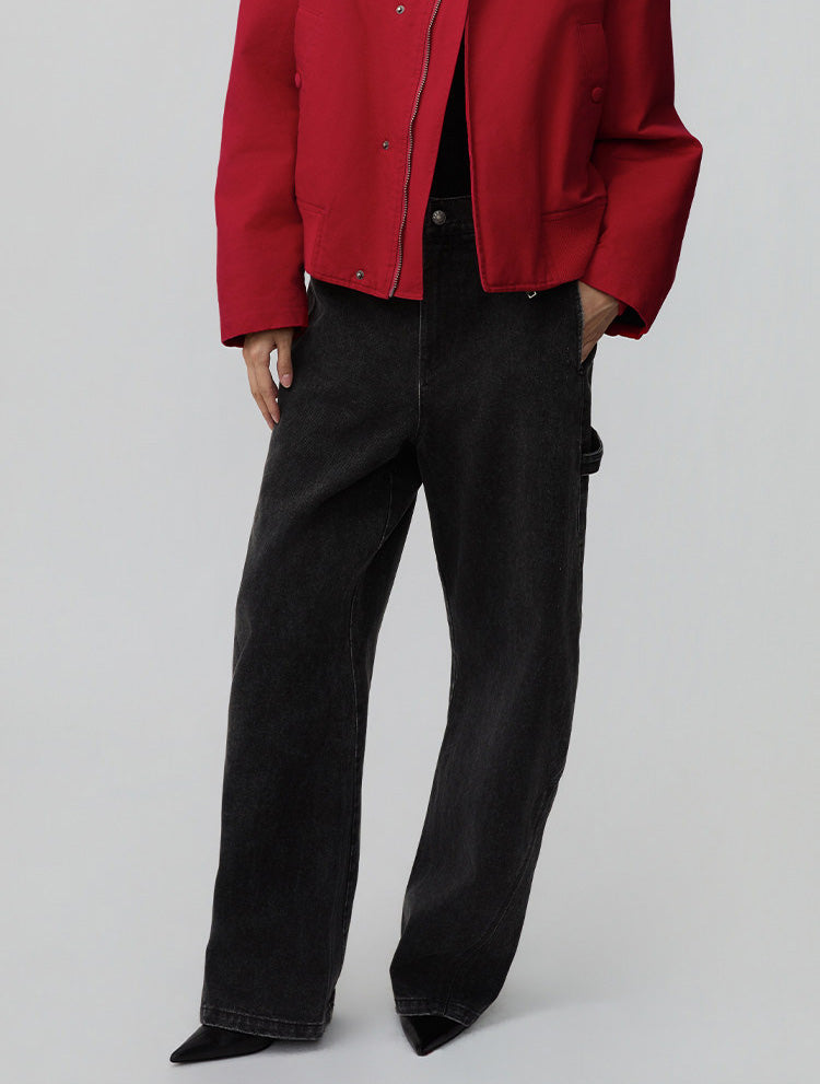 Retro Wash Casual Jeans