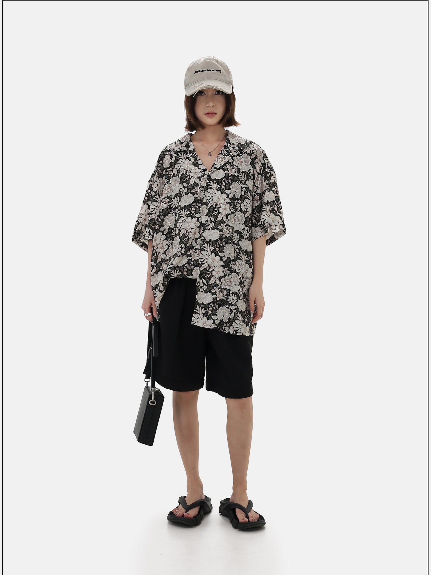 Cooling Floral Print Shirt
