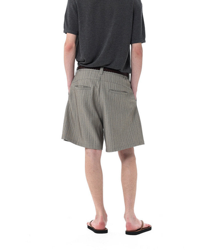 Casual Striped Shorts
