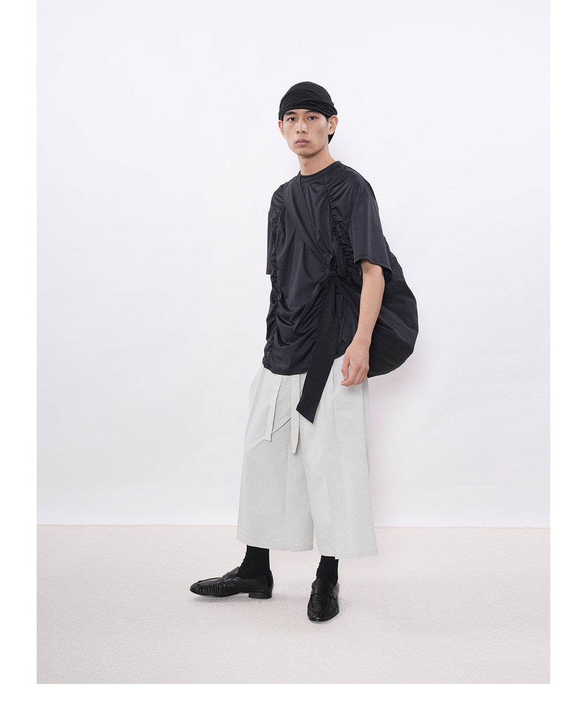 Pleated Workout T-Shirt