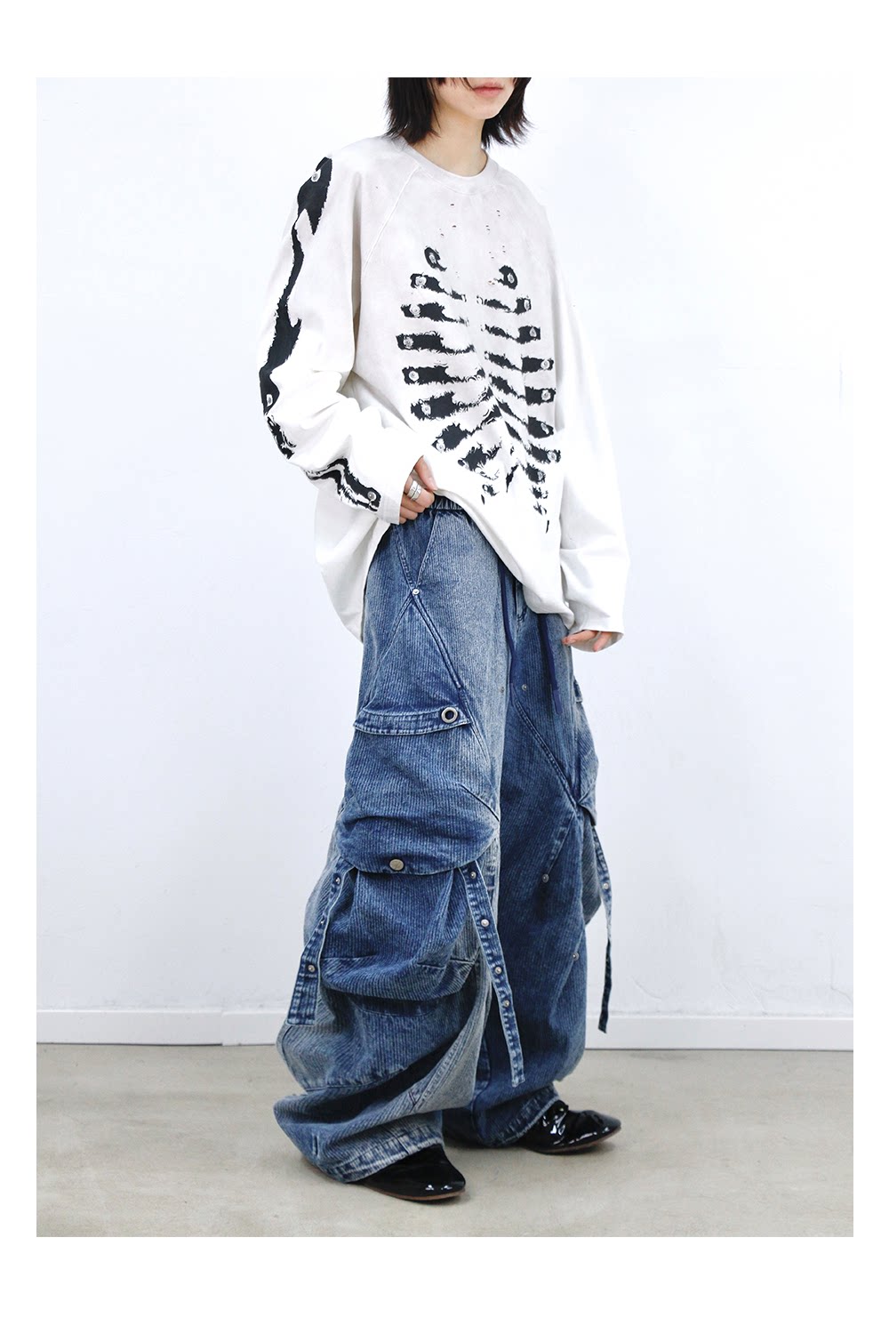 Ripple Bag Rewash Jeans
