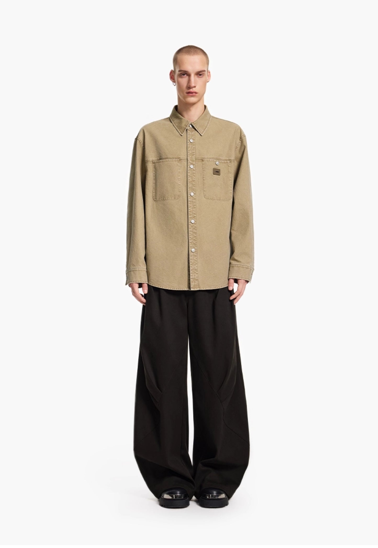 Workwear Shirt with Large Pockets
