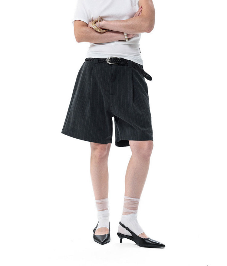 Casual Striped Shorts