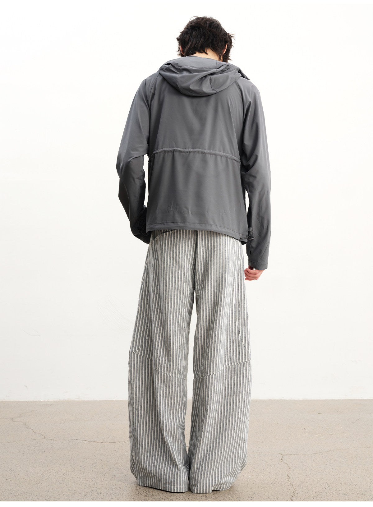 Drawstring Hooded Sun Protection Jacket