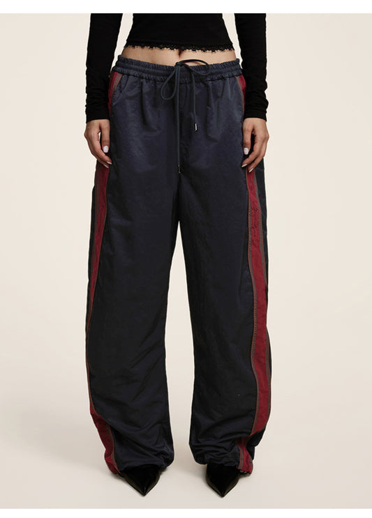 Drawstring Loose Straight Casual Pants