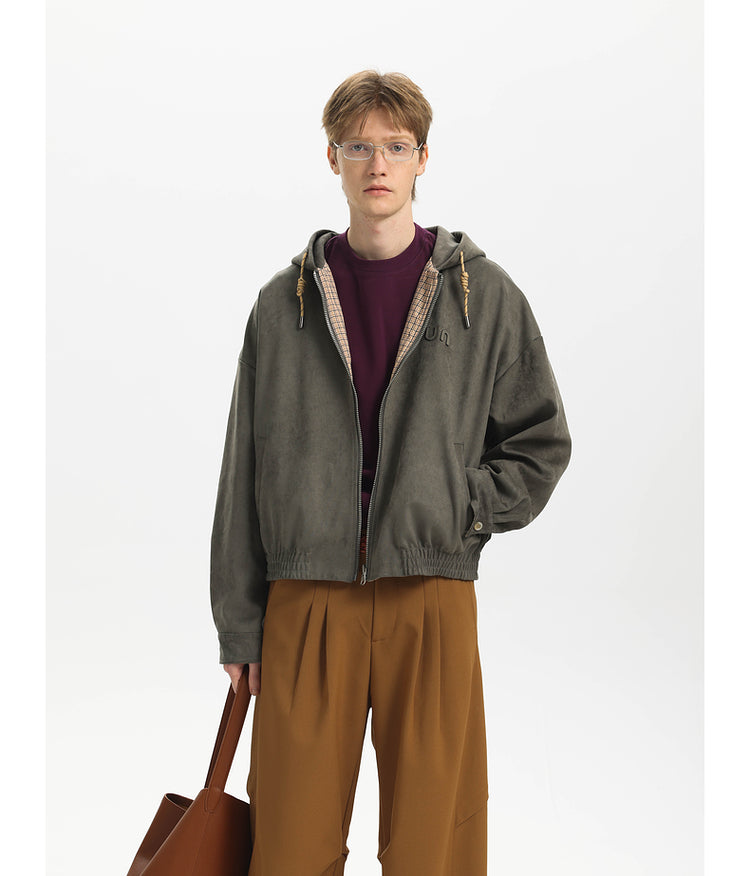 Reversible Checked Jacket