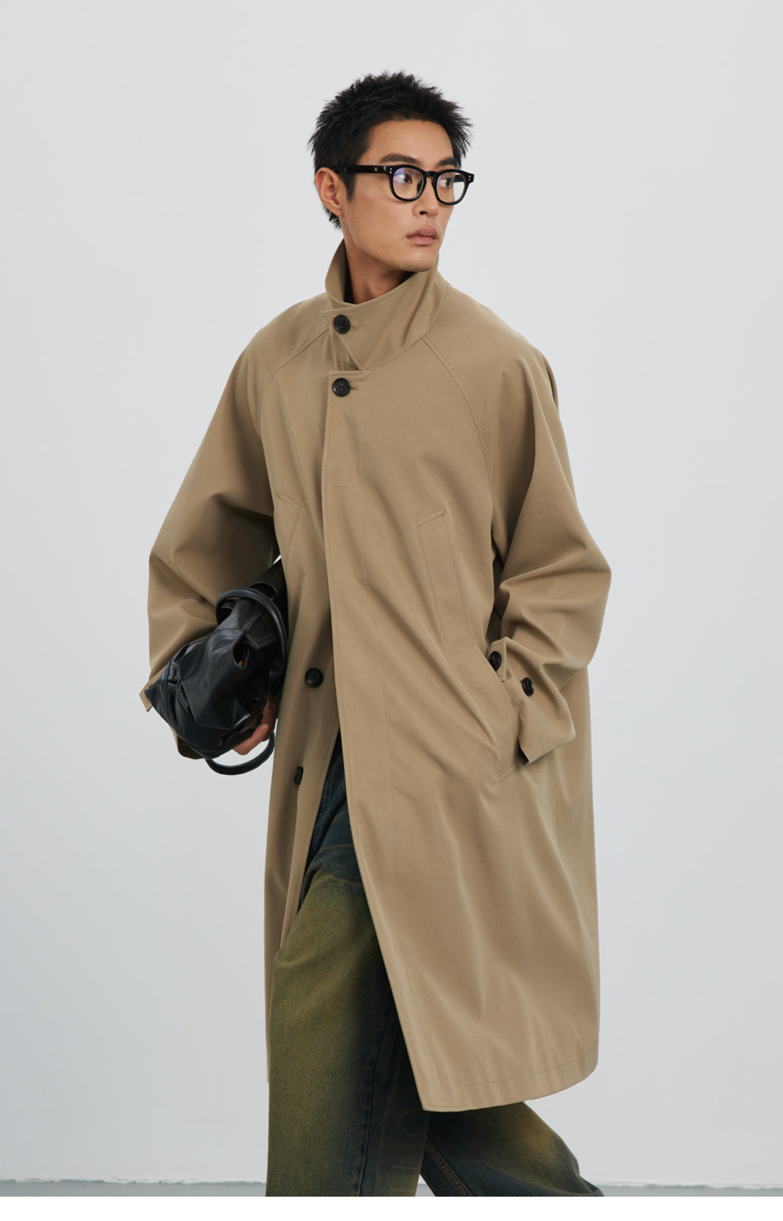 High-end mid-length coat