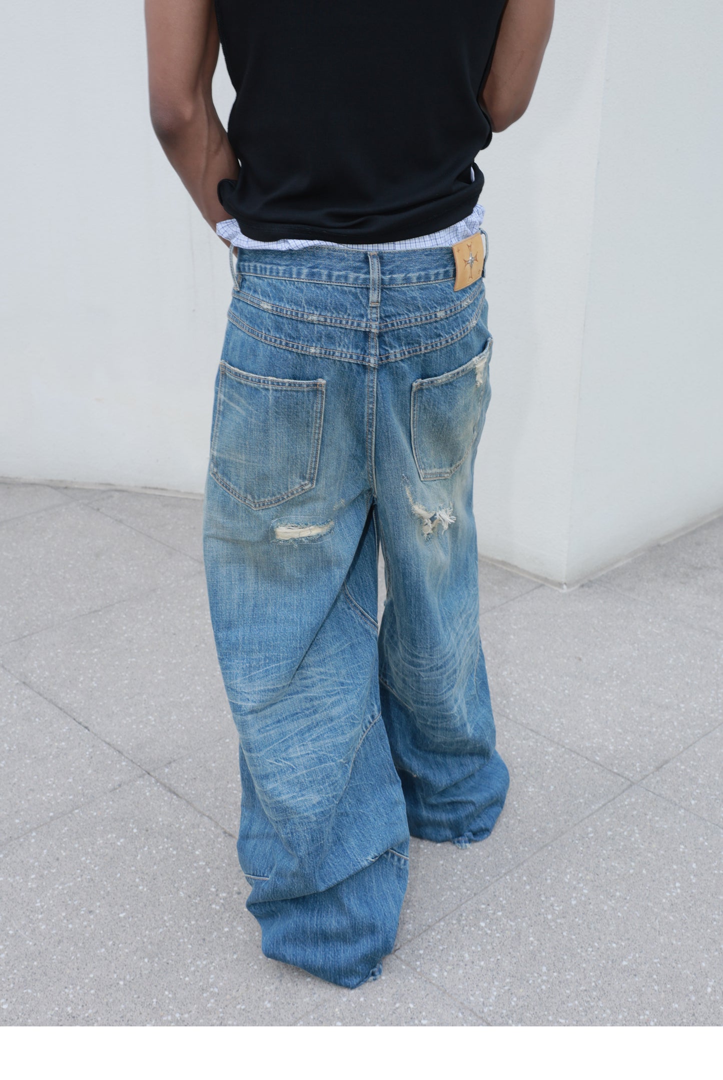 Baggy Straight Loose Jeans