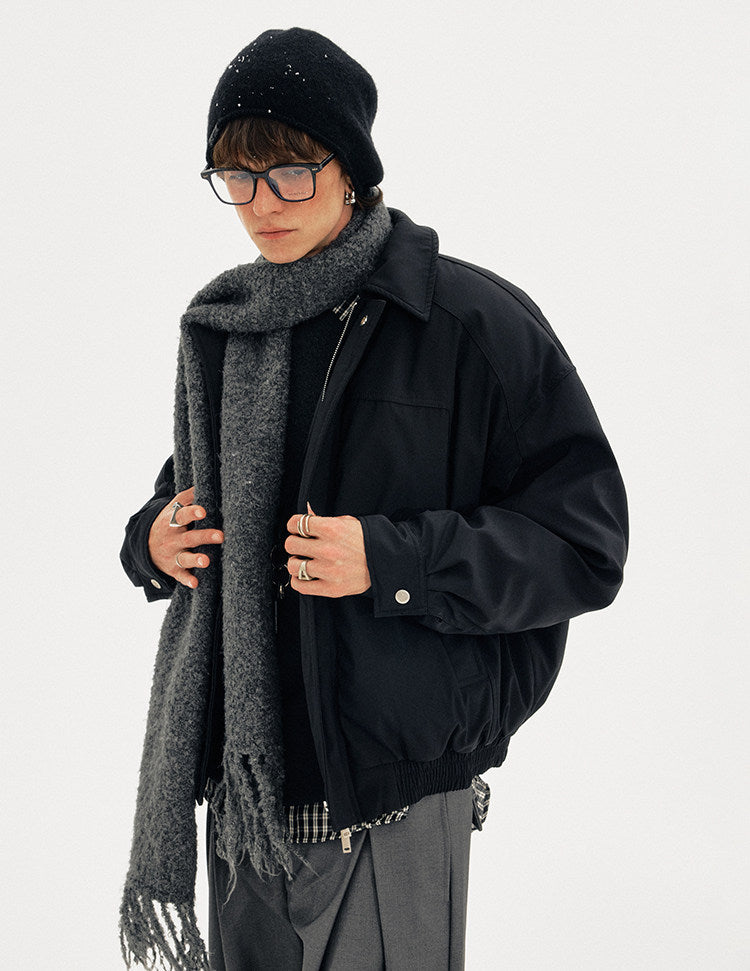 Deconstructed White Duck Down Jacket