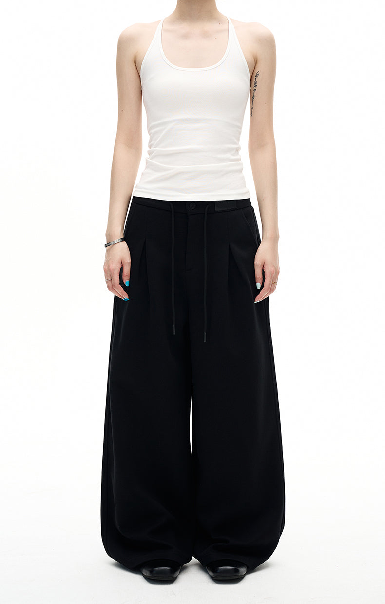 Drape Wide Leg Sweatpants