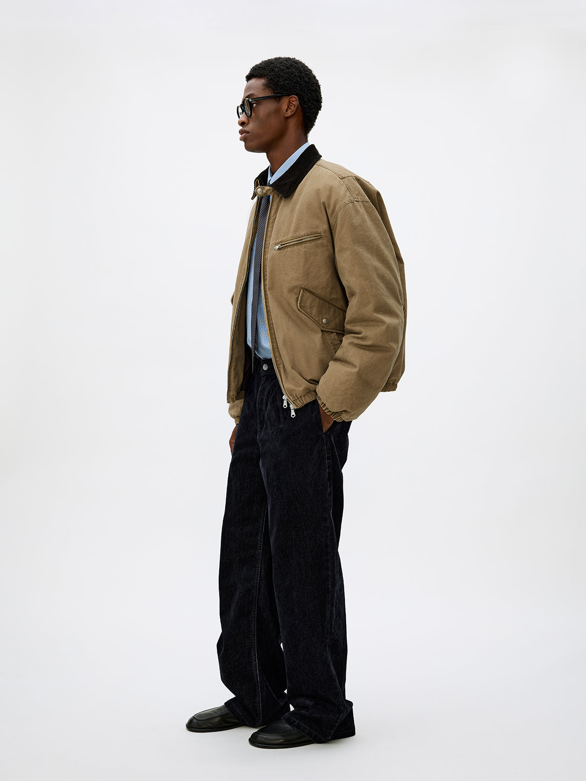 Distressed Work Jacket