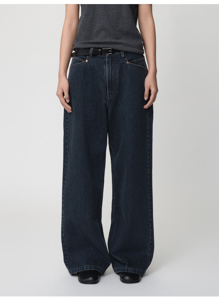 Vintage Nostalgia Denim Pants