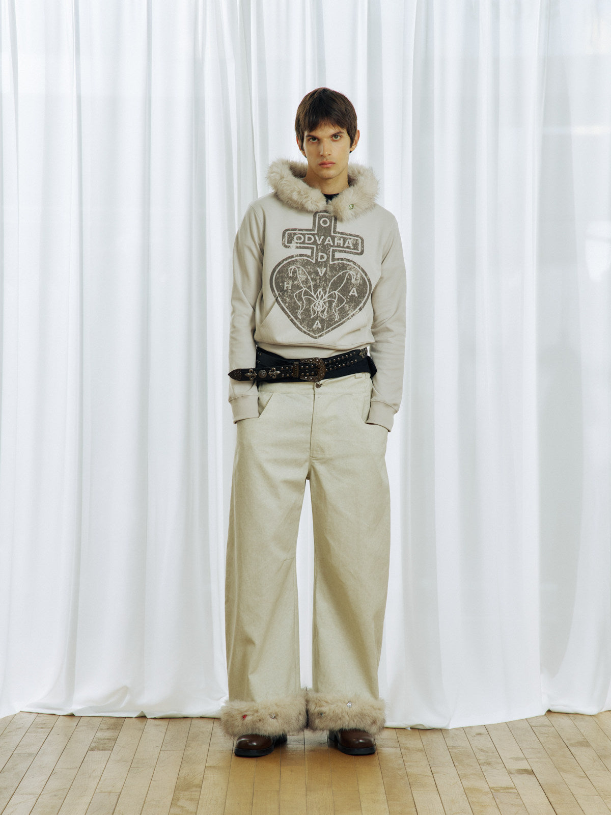 Heart Pullover Sweatshirt