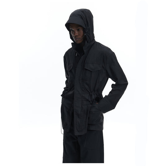 D-Cut Hooded Sun Protection Jacket