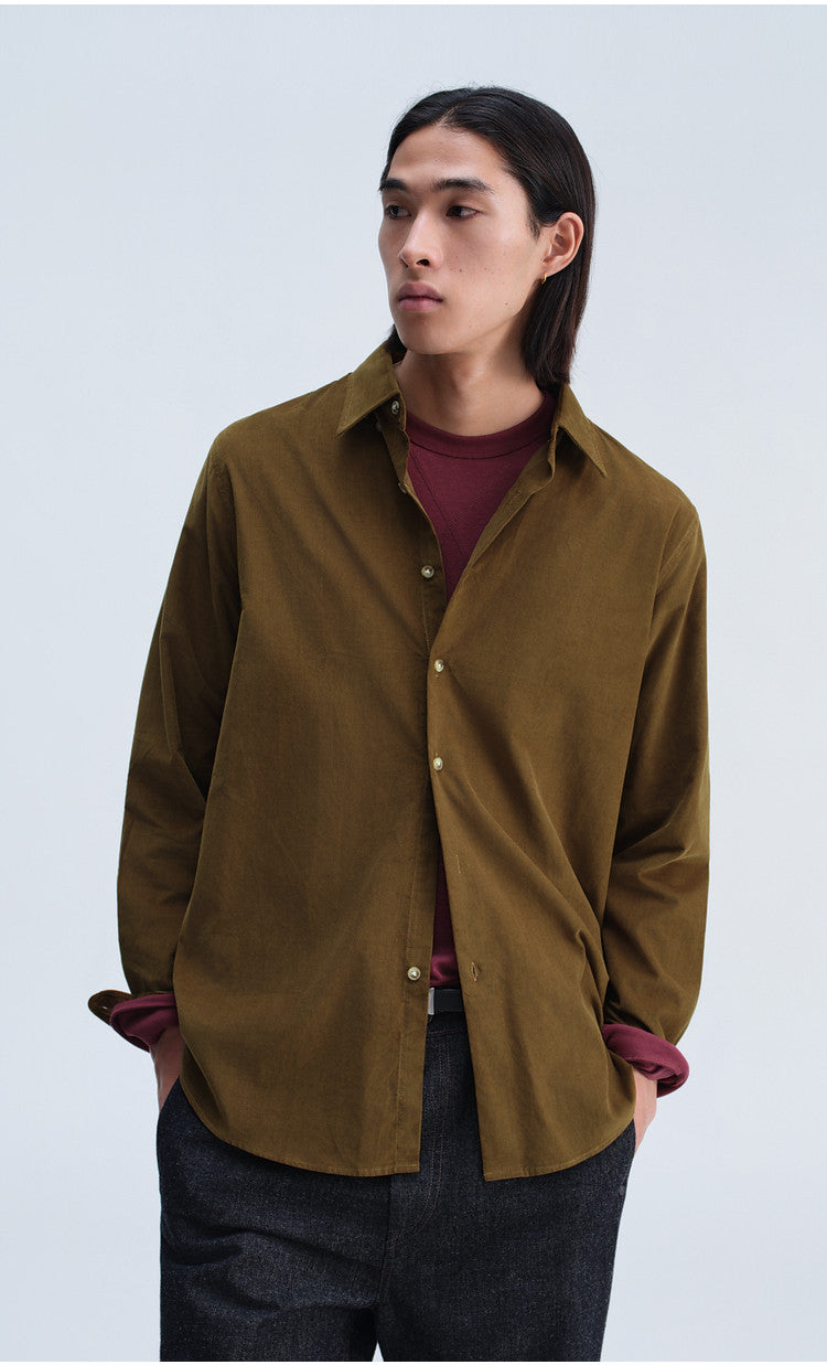 Retro Corduroy Shirt