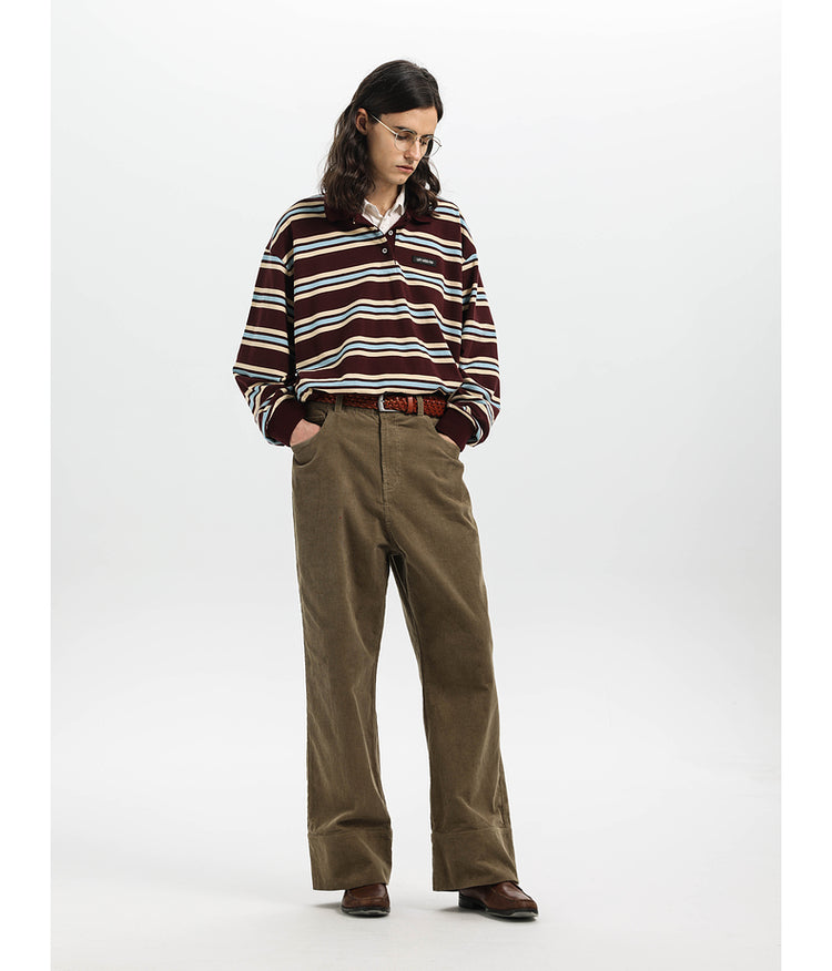 Retro College Polo Shirt