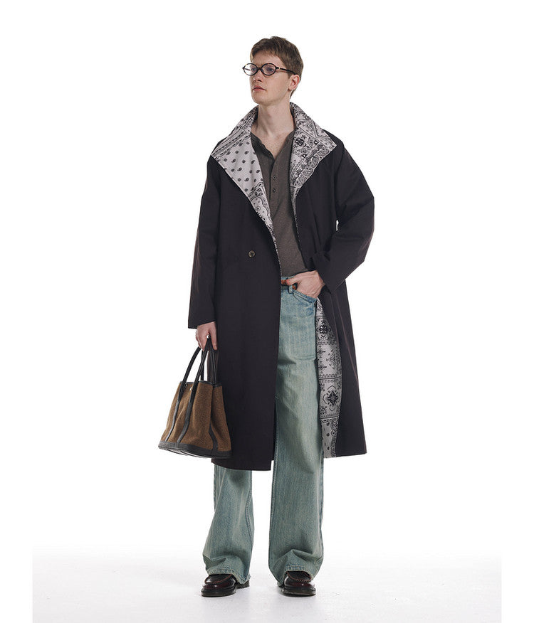 Vintage Long Trench Coat