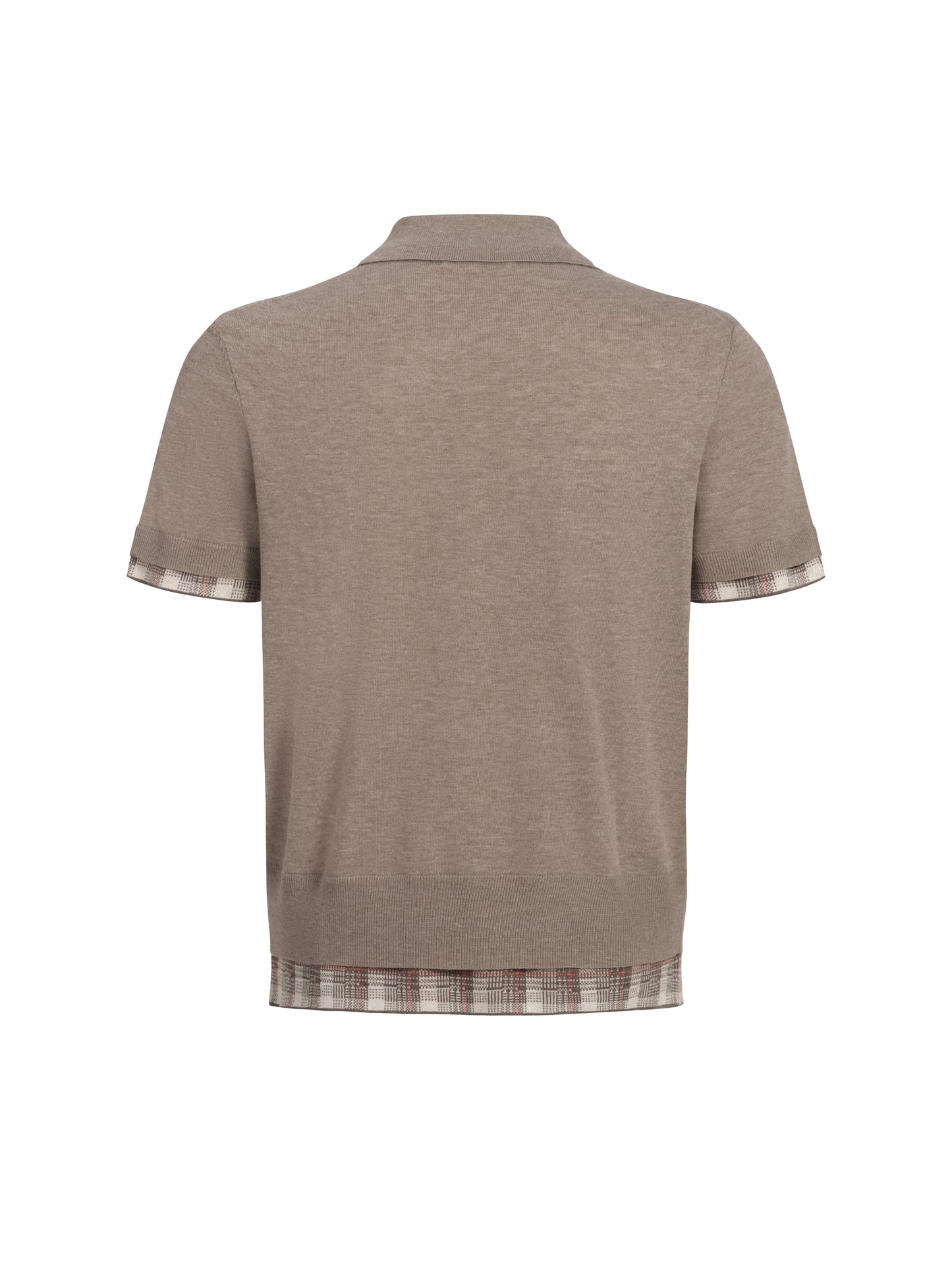 Faux Two-Piece Casual Knit