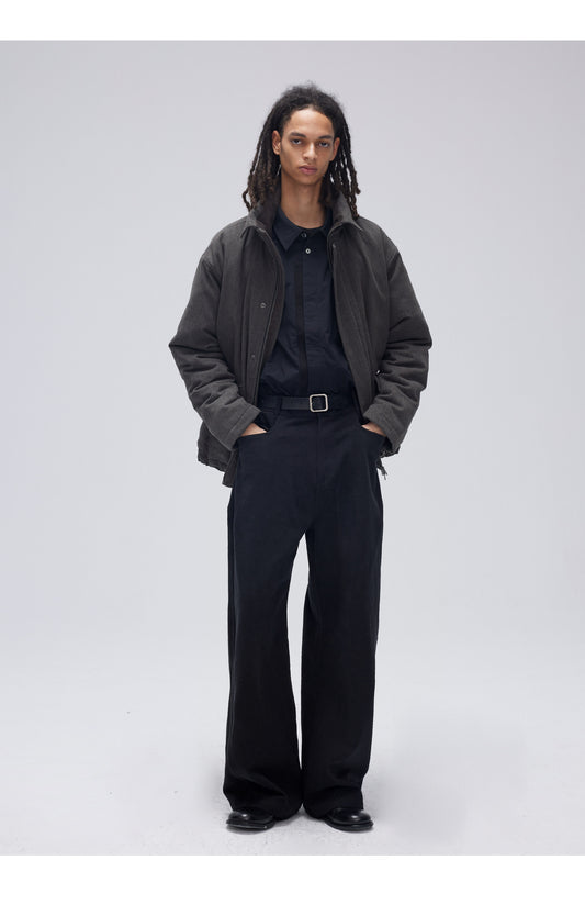 Brushed Heavyweight Casual Pants