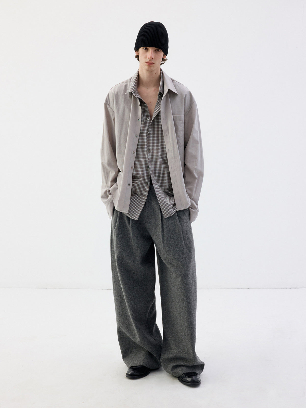 Faux Two-Piece Shirt