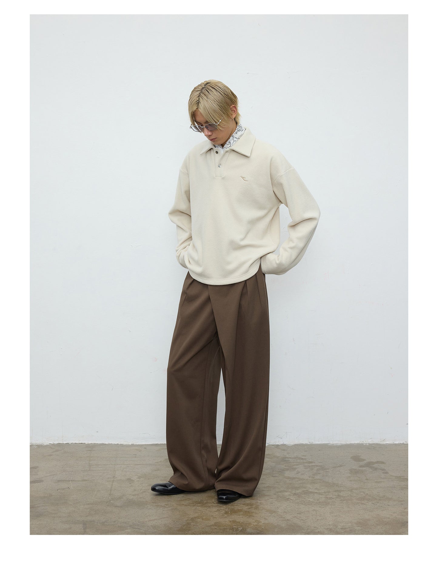 Asymmetrical Casual Pants
