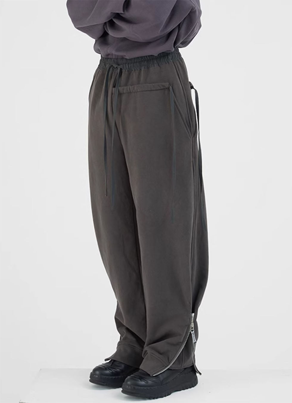 Trendy 3-way loose velvet casual pants 
