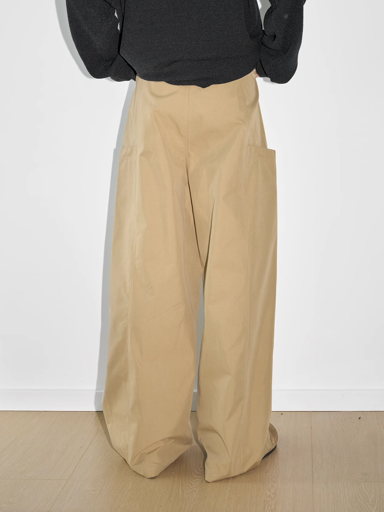 Unisex three-dimensional pocket casual pants