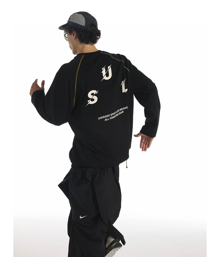 Contrast Color Raglan T-Shirt