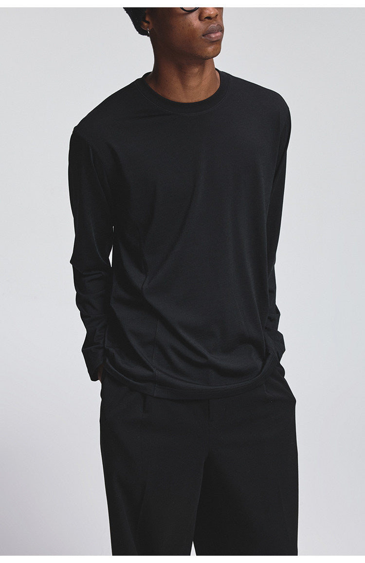 Fiber Blend Basic T-Shirt