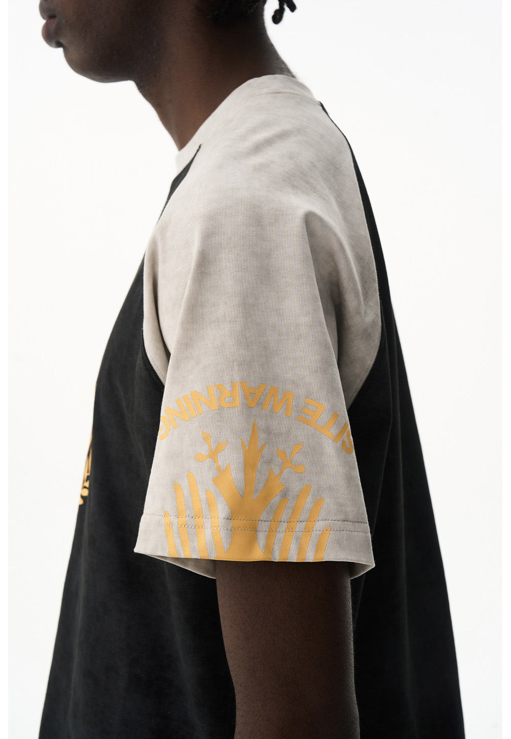 Wax Print Raglan T-Shirt