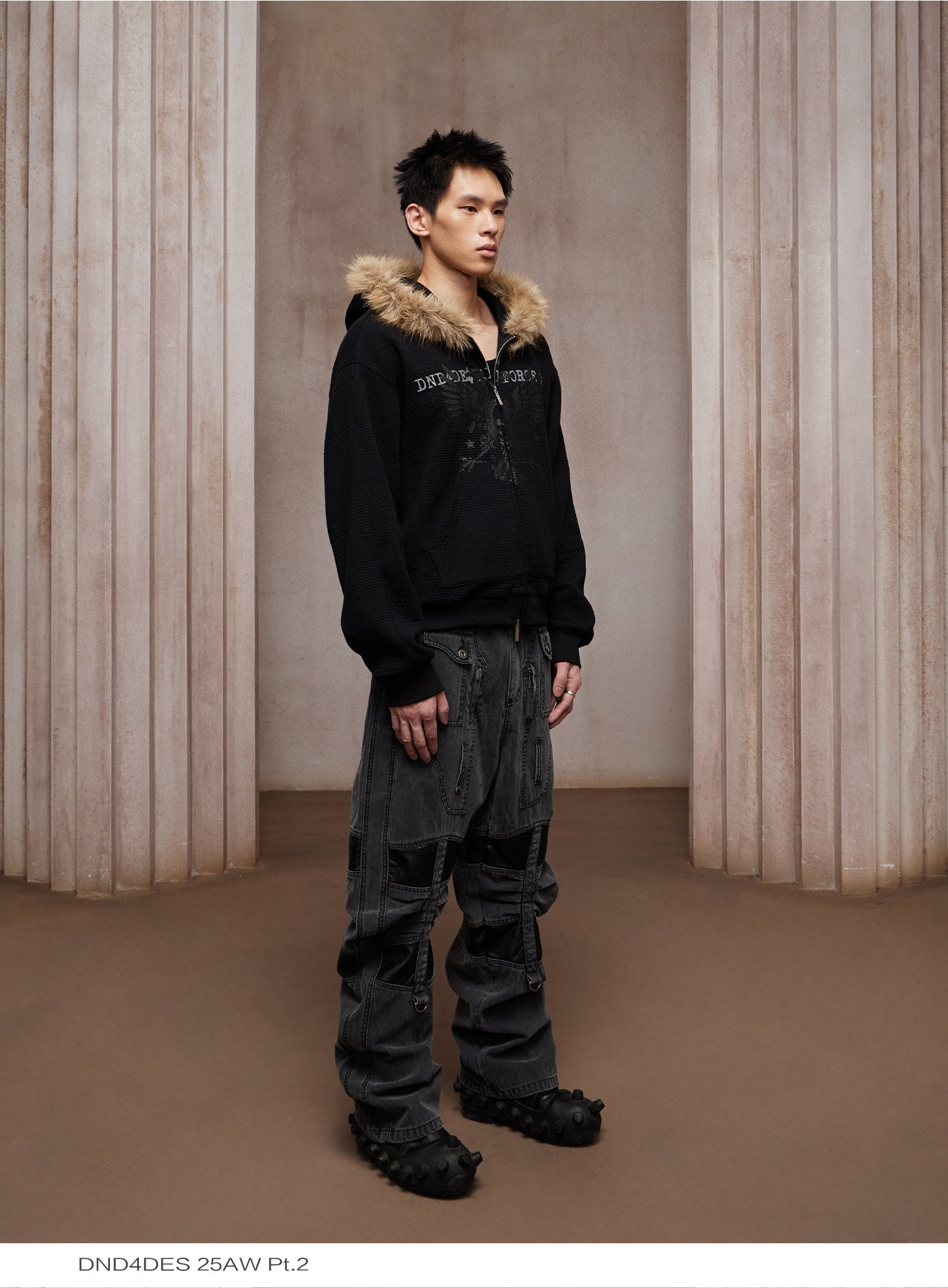 Unique Design Denim Pants