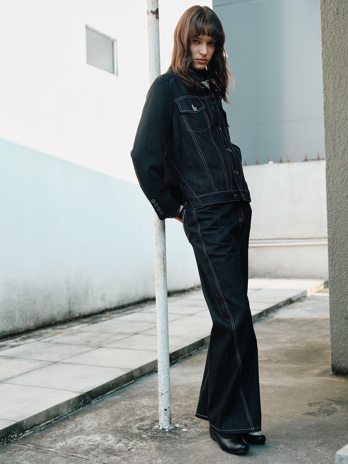 Deconstructed Denim Jacket