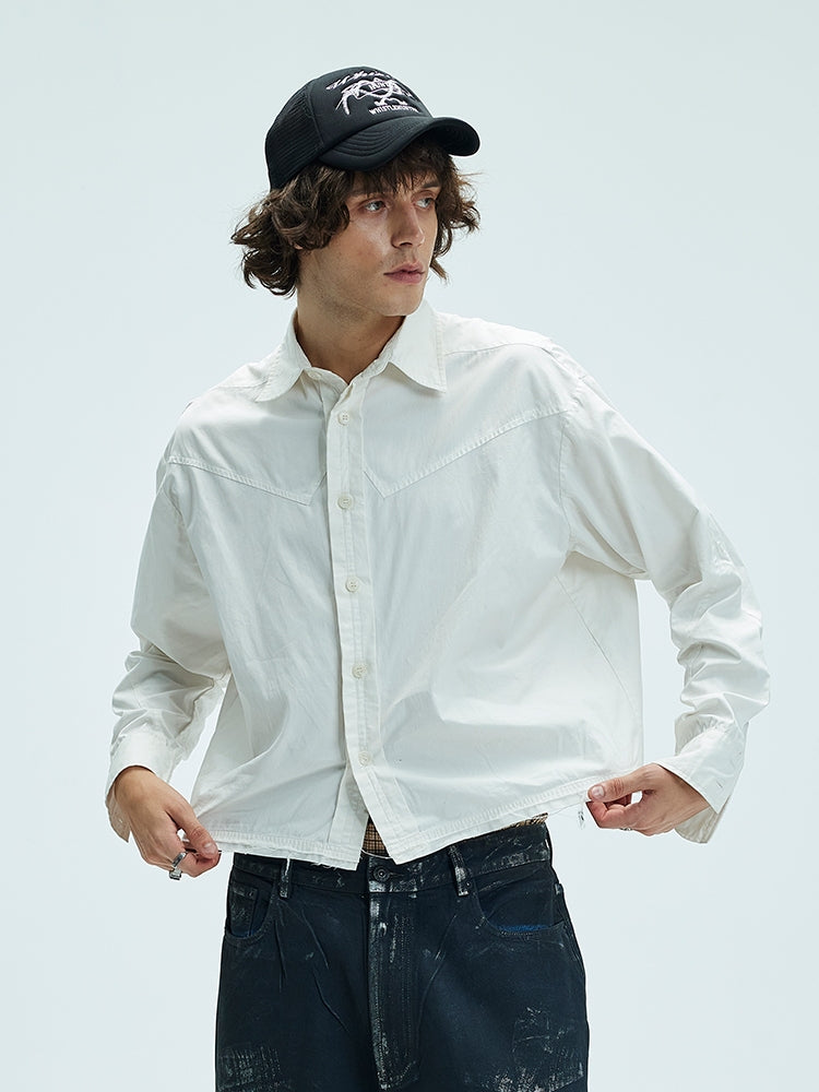 A-Line Bearded Style Shirt