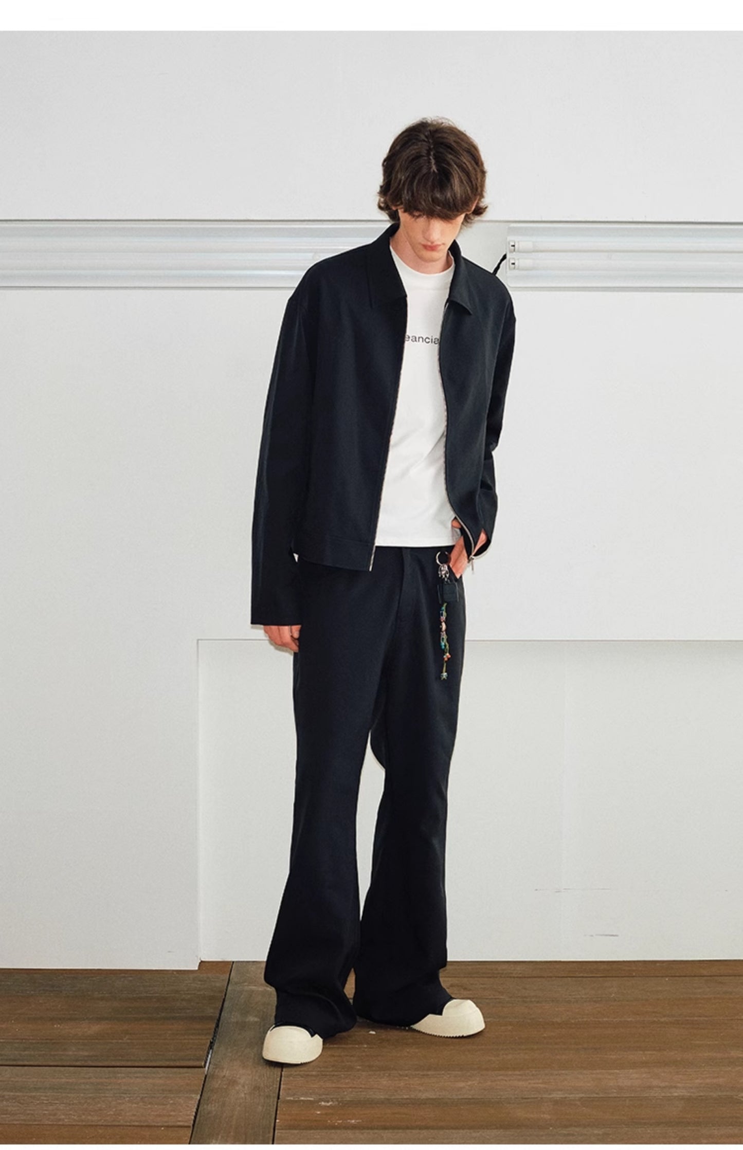 Loose Bootcut Casual Pants