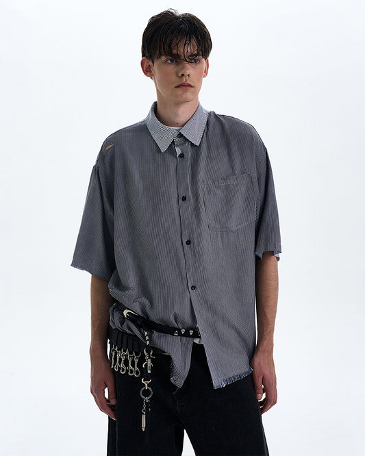 Stitched Stripe Shirt