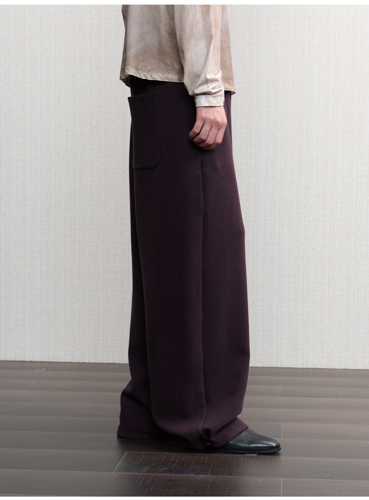 Low-Waist Fleece-Lined Sweatpants