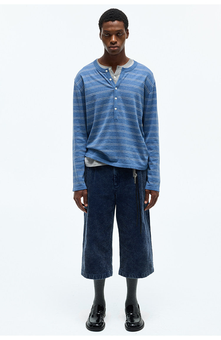Natural Cotton Yarn T-Shirt