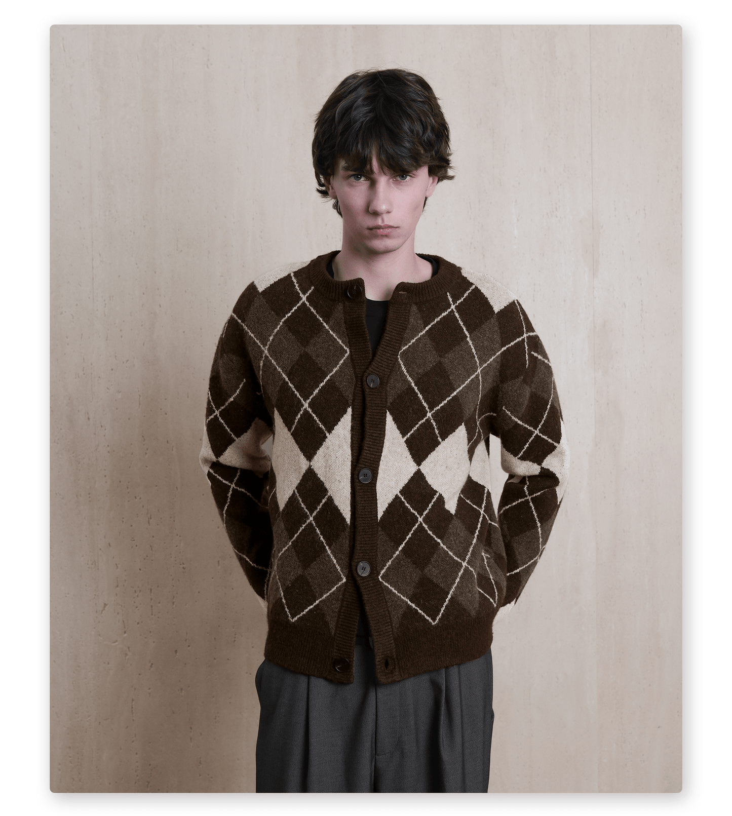 Wool Casual Cardigan