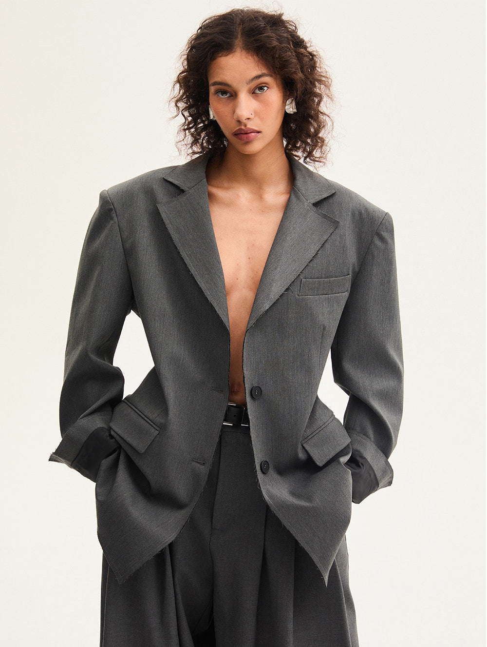 Single-breasted jacket