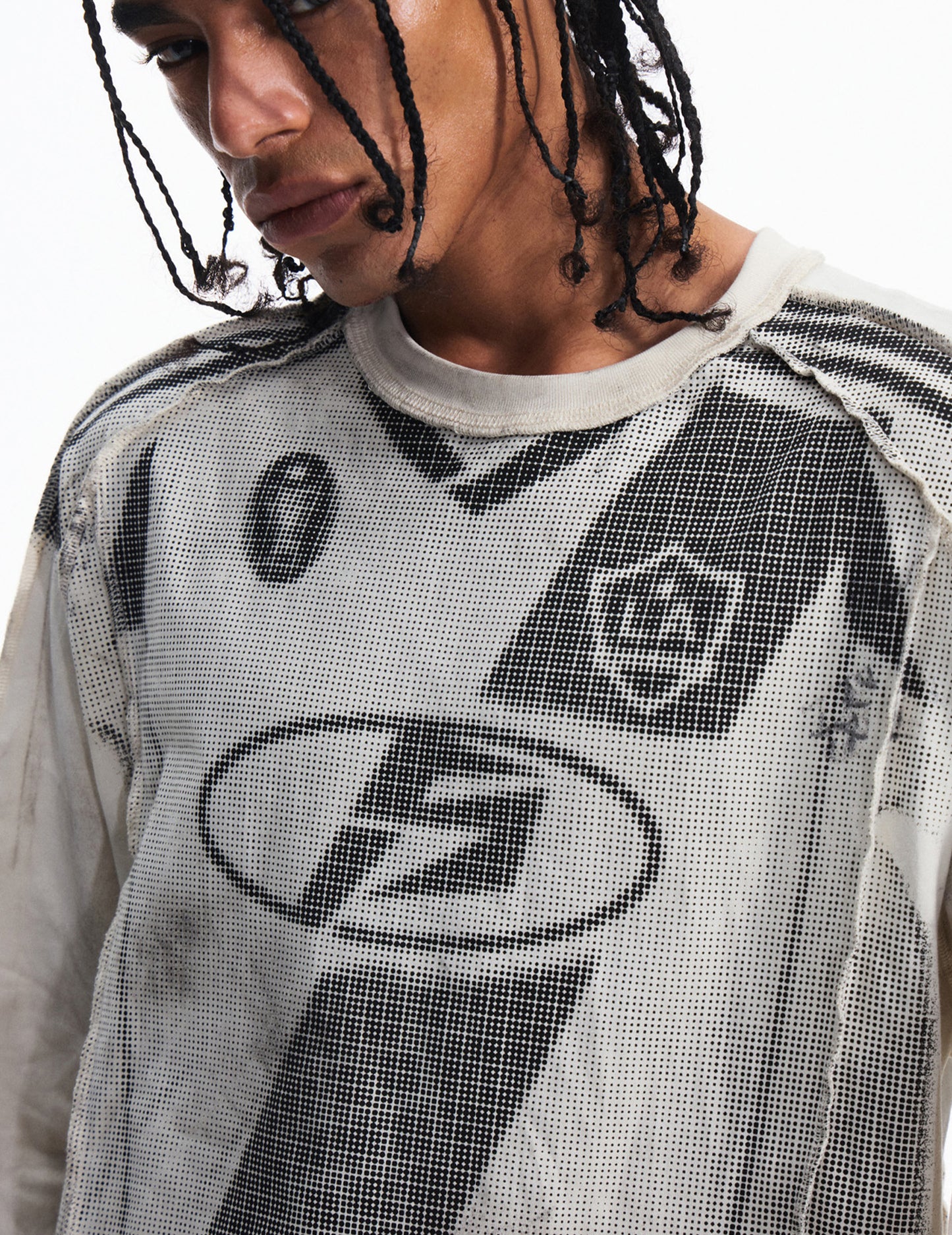 Patchwork Print T-Shirt