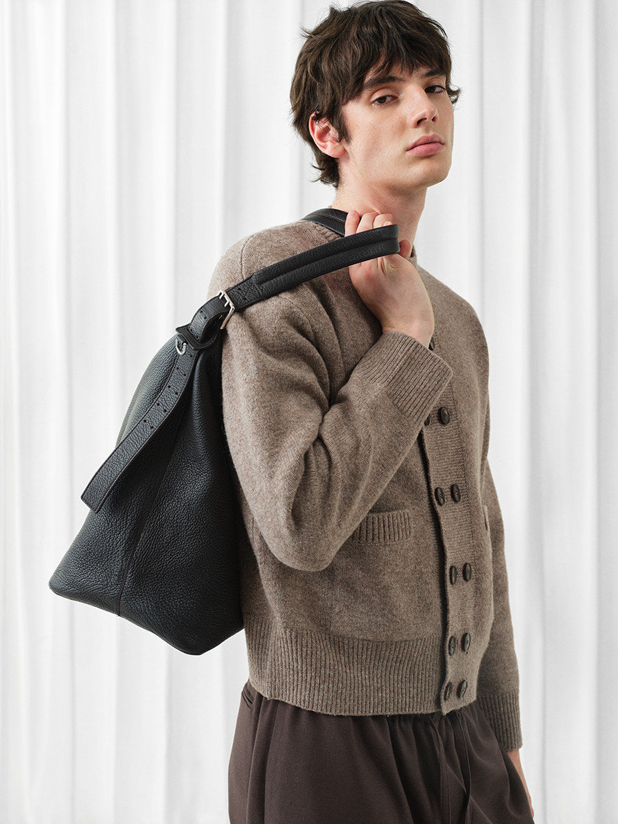 Double-breasted cardigan
