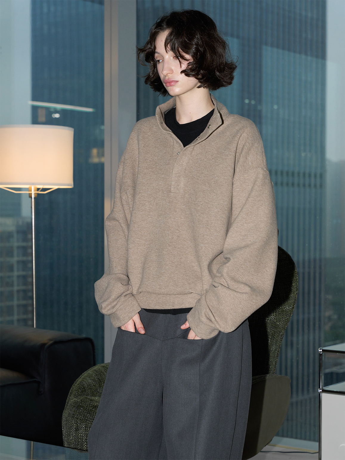 Wool Blend Sweatshirt