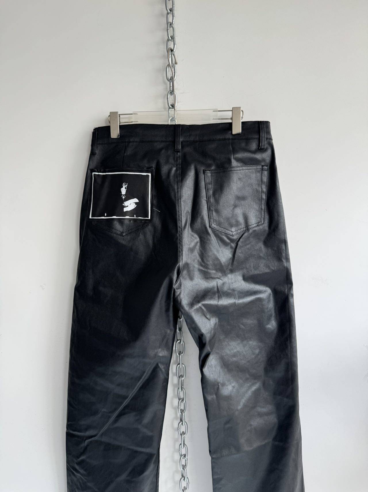 Unisex Wax-Coated Jeans