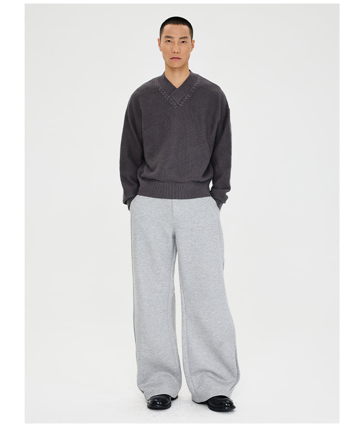 Tencel V-Neck Sweater