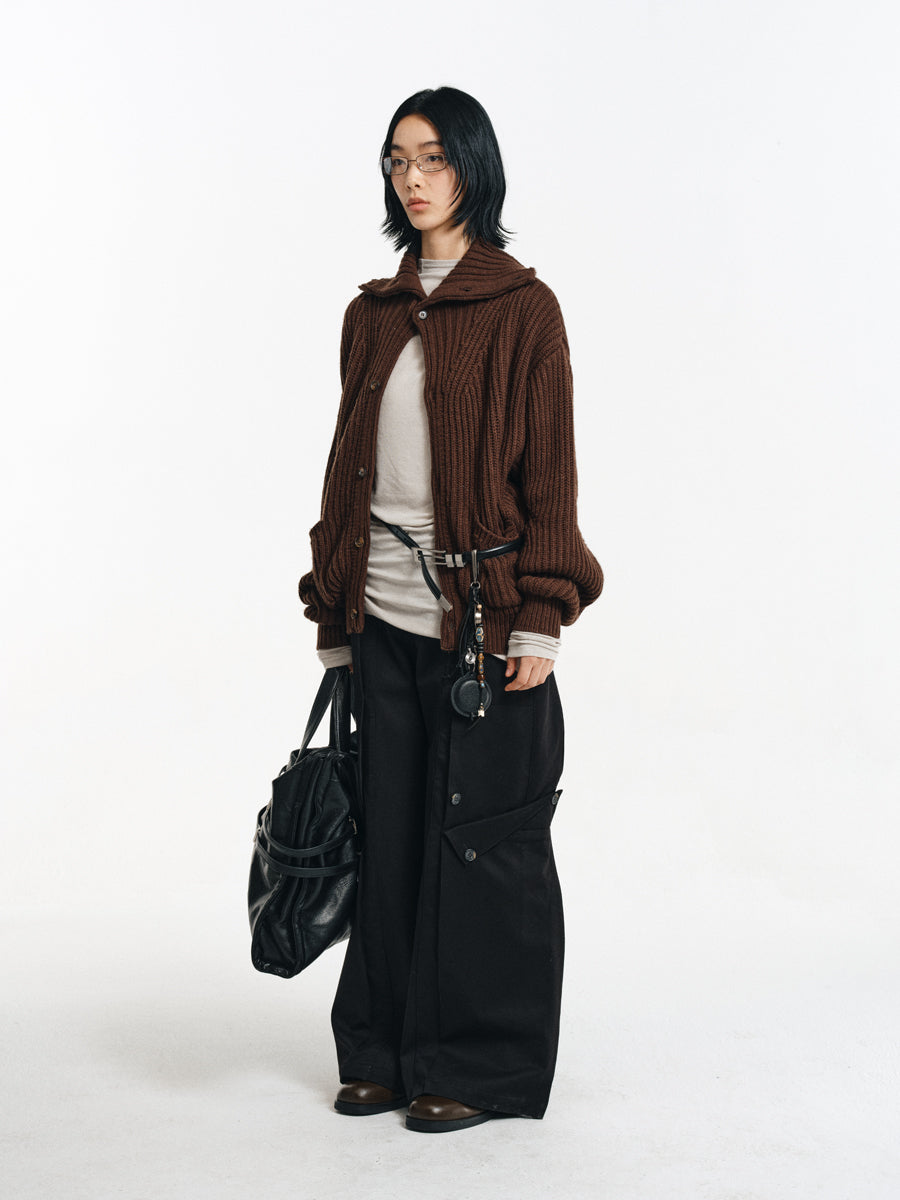 Double-pleated Casual Pants