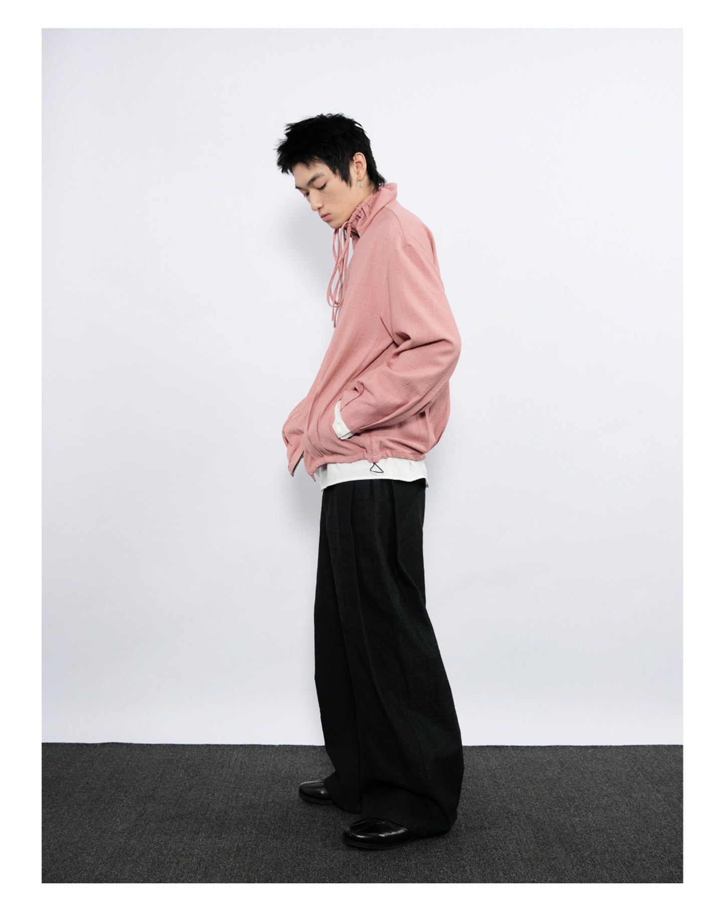 Double-pleated jacket