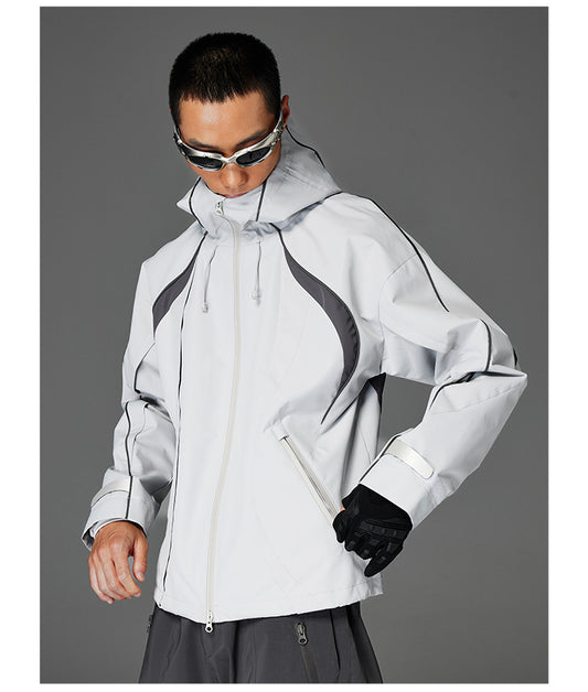 Contrast Color Jacket