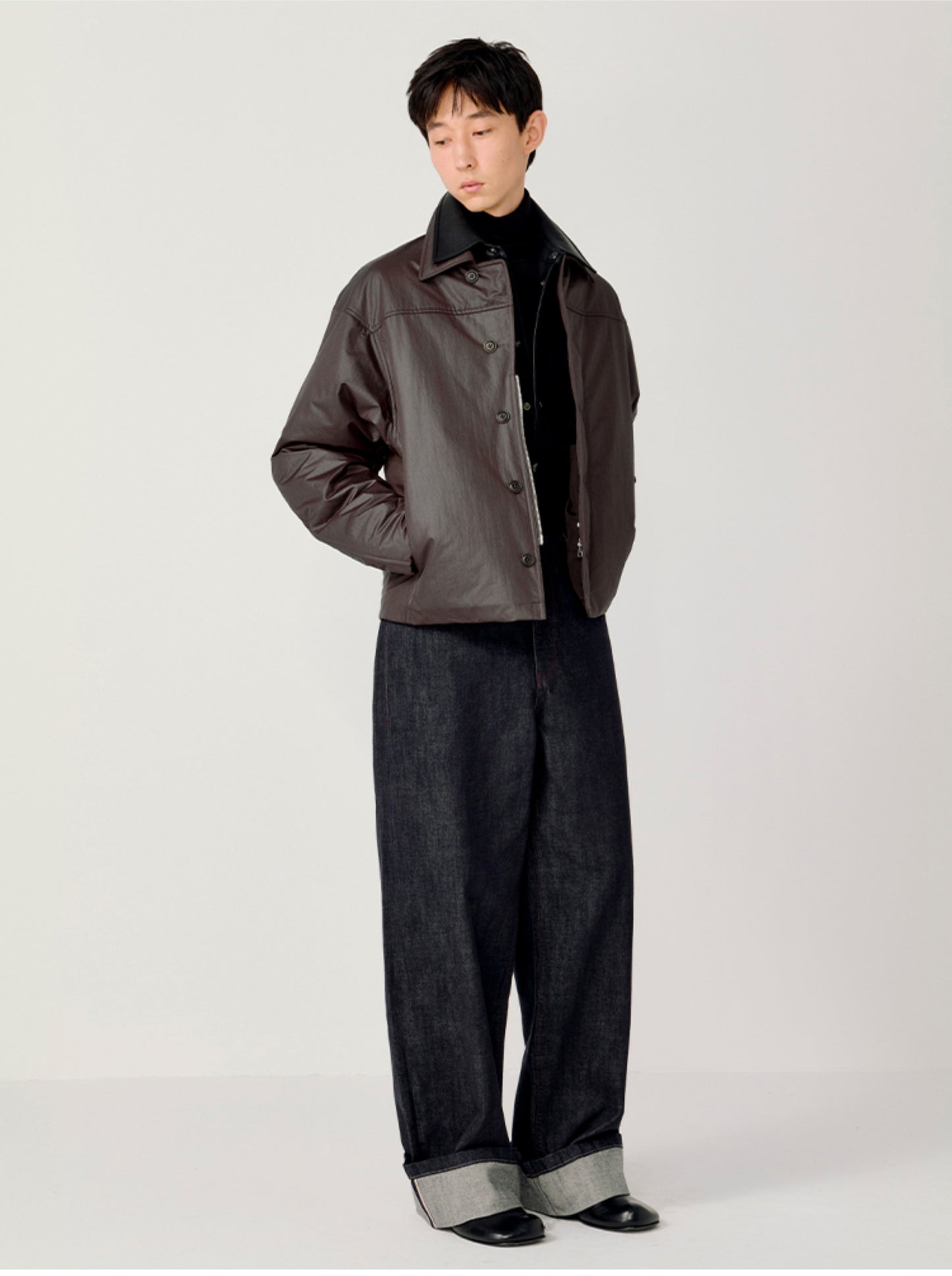 Straight Wide-Leg Jeans